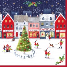 Салфетки 20бр Christmas Village