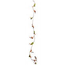 Гирлянд с боровинки 150см Artificial Nature червен