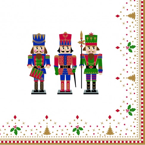 Салфетки 20бр Nutcracker Салфетки 20бр Nutcracker