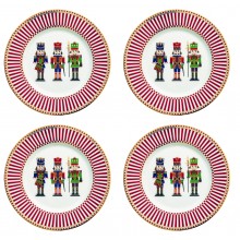 Кт/4 десертни чинии 19см Nutcracker