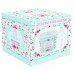 Купичка за сладолед с лъжичка сини Ditsy Tea