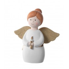 Фигура ангел със свещ 28см Vivo Marie