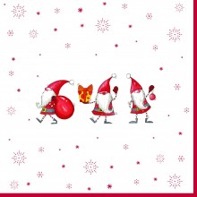 Салфетки 20бр Christmas Gnomes