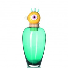 Ваза 45см с жълта фигура Peppe Papageno