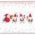Плато 36х16см Christmas Gnomes