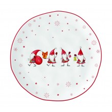 Чиния 21см Christmas Gnomes