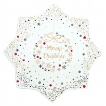 Плато 32см Merry Christmas