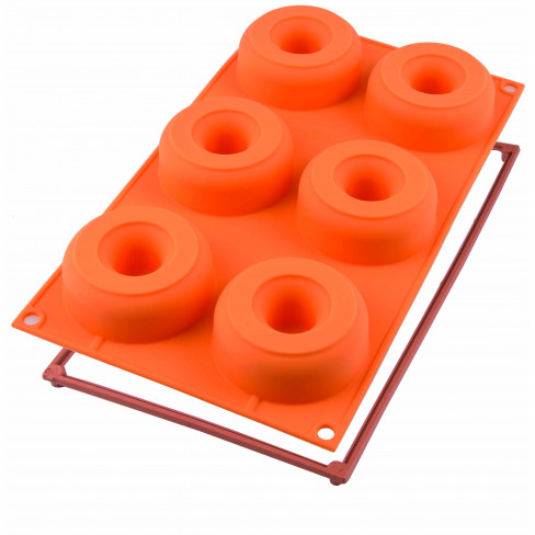Силиконова форма за печене Donuts
