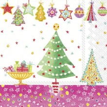 Салфетки 20бр Cheery Christmas