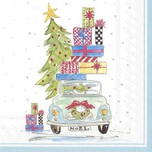 Салфетки 20 бр Noel Car