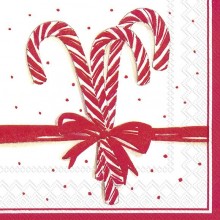 Салфетки 20бр Candy Canes