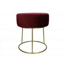 Табуретка 35х35х40см Velvet Burgundy